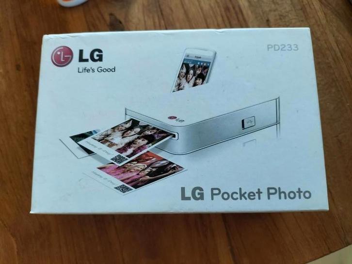 LG Pocket Photo PD233 - Draagbare Printer, Computers en Software, Pocketprinters, Zo goed als nieuw, Ophalen of Verzenden