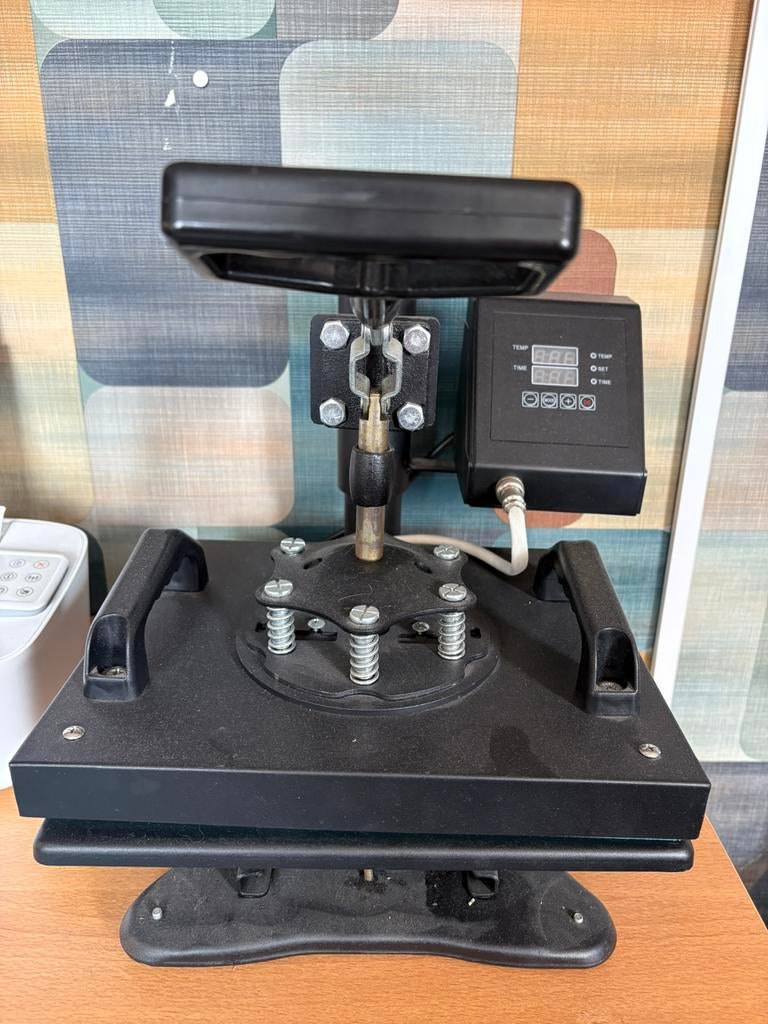 Warmte pers, Hobby en Vrije tijd, Kledingapplicaties en Hotfix, Ophalen of Verzenden, Zo goed als nieuw