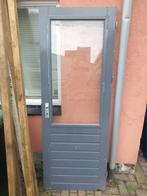 Voordeur hardhout echtsdraaiend, Ophalen, Minder dan 80 cm, 200 tot 215 cm, Hout