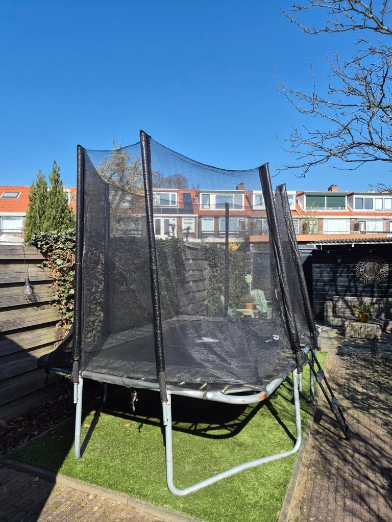 Trampoline Valetti 210 x 300 cm, Ophalen of Verzenden, Gebruikt