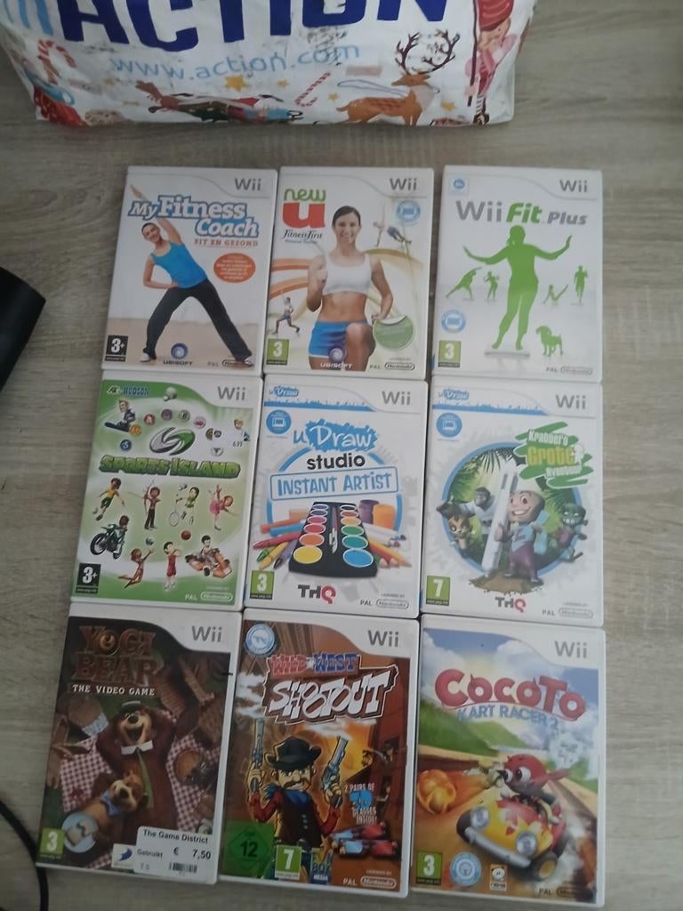 Wii spelletjes, Ophalen, Zo goed als nieuw, Sport, 3 spelers of meer