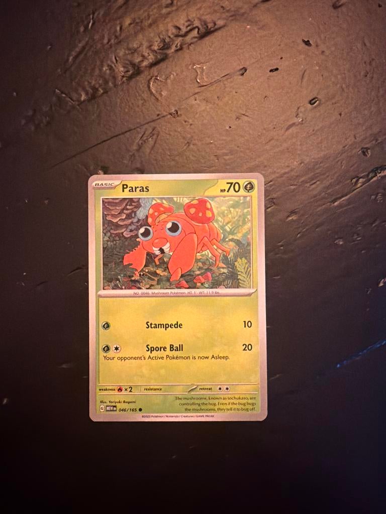 Paras #46 - Nieuwe Pokémonkaart!, Ophalen of Verzenden, Nieuw, Losse kaart