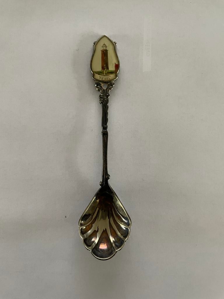 Vintage Texels suikerlepel, Antiek en Kunst, Ophalen of Verzenden