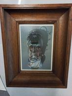 Vw kever, ovaal, oude postKaart., Ophalen of Verzenden, 1960 tot 1980, Gelopen, Voertuig