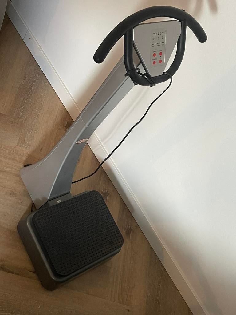 Trilplaat / Vibration Plate fitness apparaat met handgreep, Ophalen, Zo goed als nieuw, Trilplaat