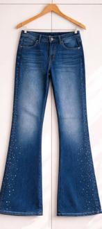 Cambio flared jeans paris  strass met label XXS-S, Cambio, Blauw, Nieuw, Ophalen of Verzenden