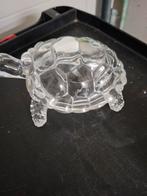 Glazen schildpad 14x9cm, Ophalen of Verzenden