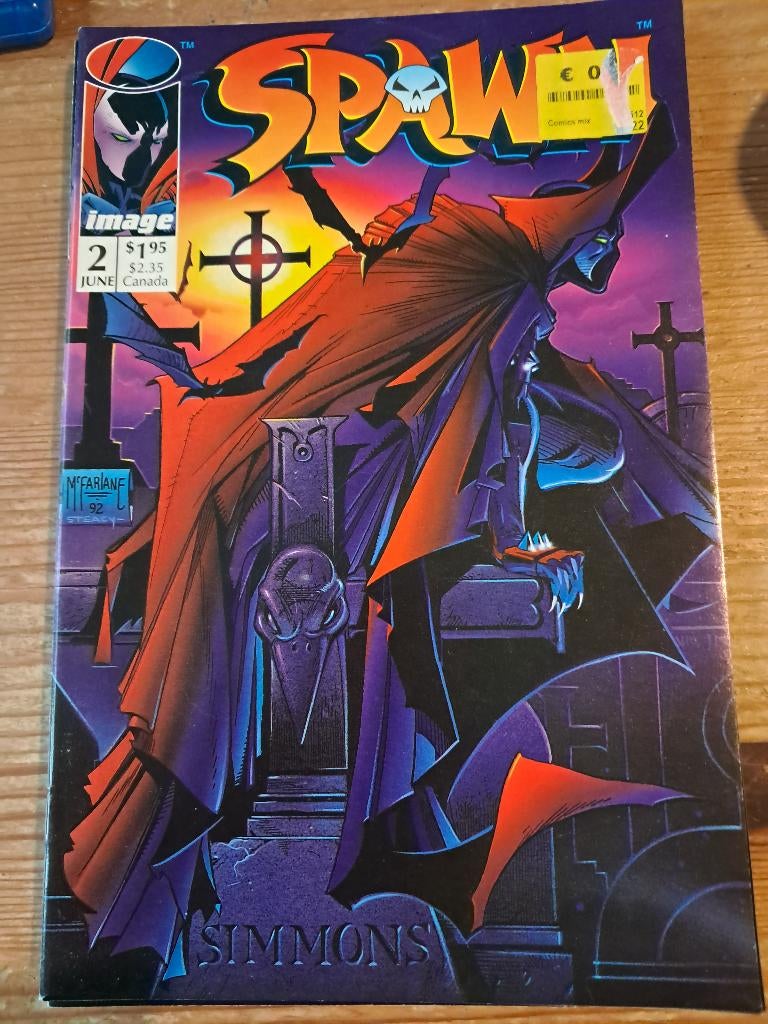 Spawn comics, Ophalen, Amerika, Todd McFarlane, Zo goed als nieuw