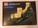 Lego 21041 Architecture Great Wall of China, Ophalen of Verzenden, Nieuw, Complete set, Lego