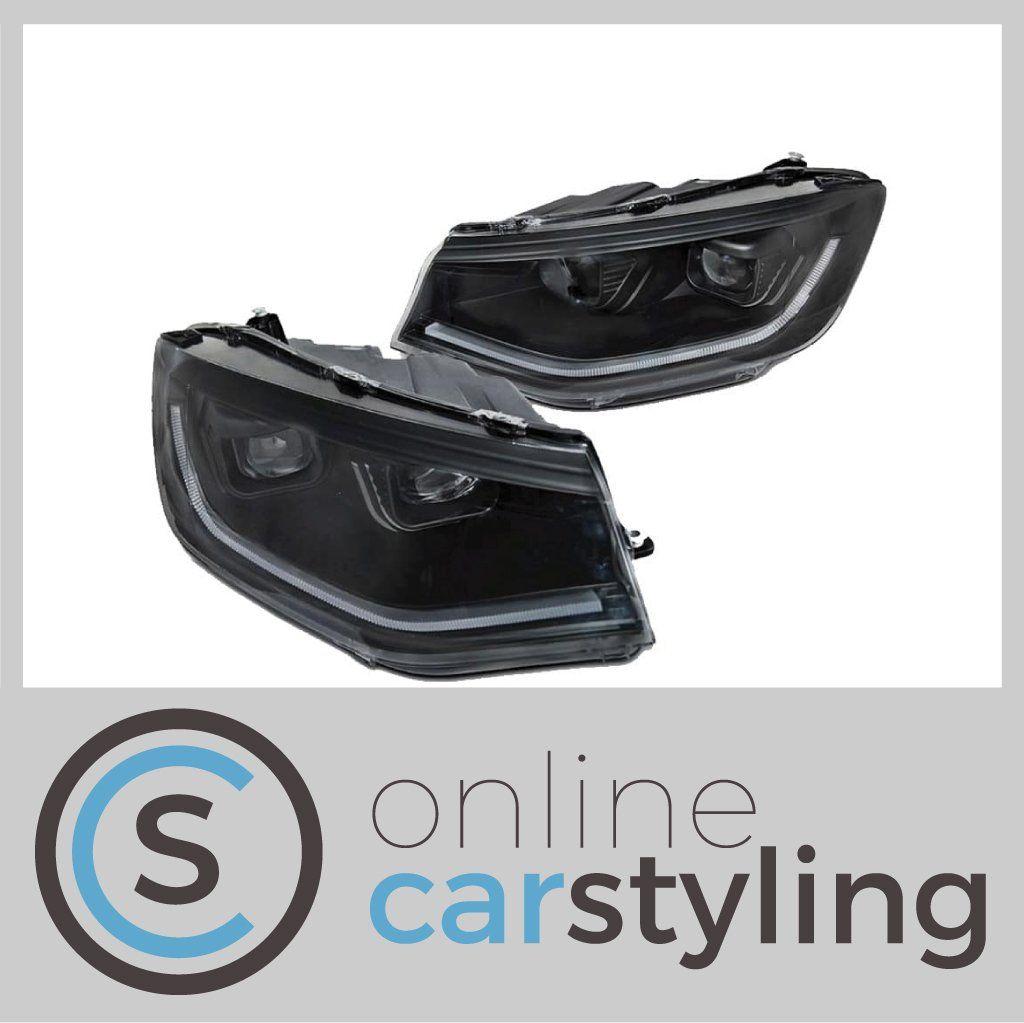 FULL LED Koplampen VW Caddy 2020> Zwart, Auto-onderdelen, Verlichting, -, Volkswagen, -, Nieuw