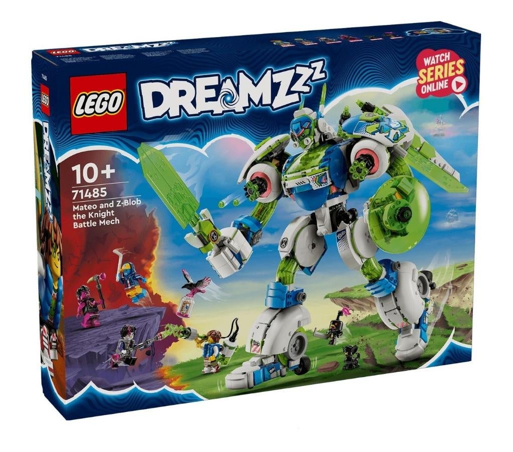 Lego Dreamzzz 71485 Mateo en Z-Blob de riddermecha NIEUW, Overige thema's, Nieuw, Ophalen of Verzenden, Complete set