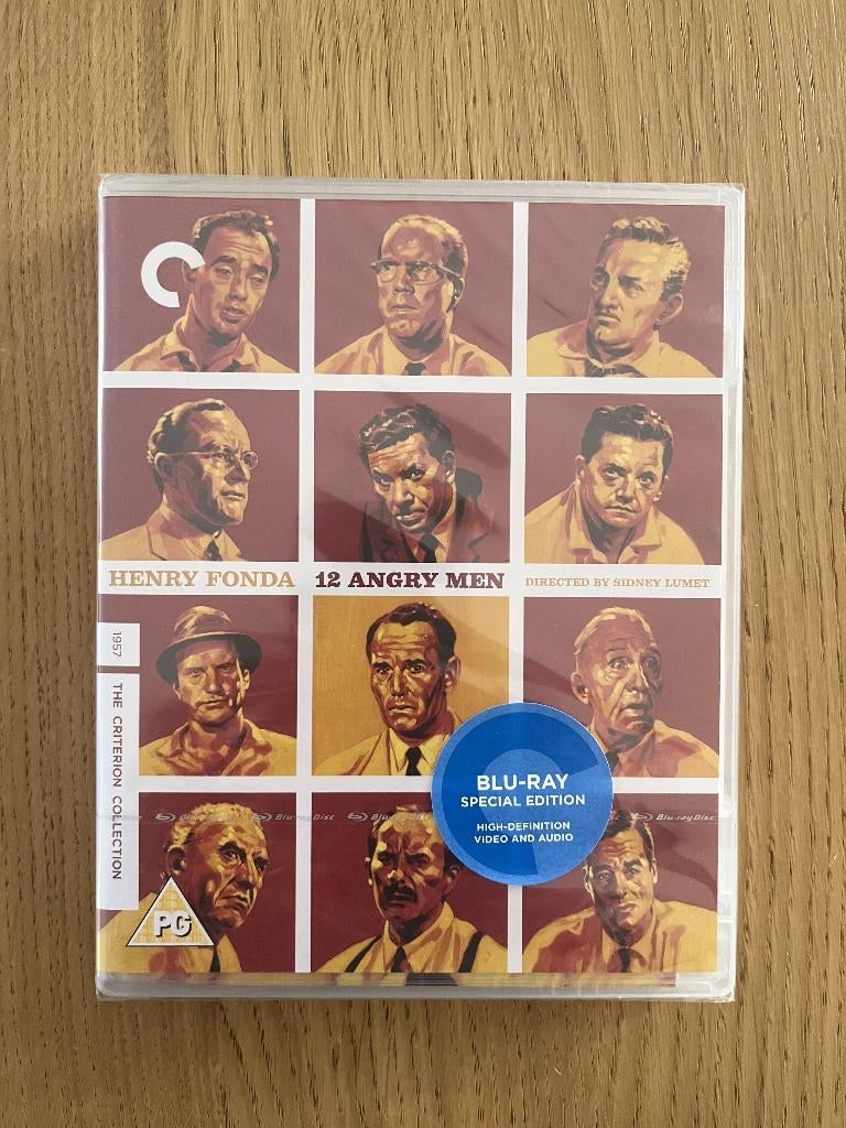 12 Angry Men Blu-Ray (Criterion Collection) Sealed, Cd's en Dvd's, Blu-ray, Verzenden, Nieuw in verpakking, Drama