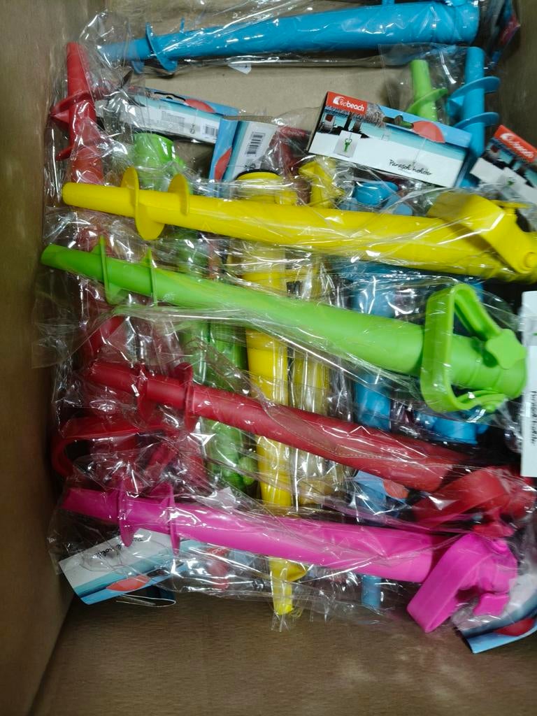 20x Parasolschroef nieuw in diverse kleuren, Ophalen of Verzenden, Nieuw, Overige typen