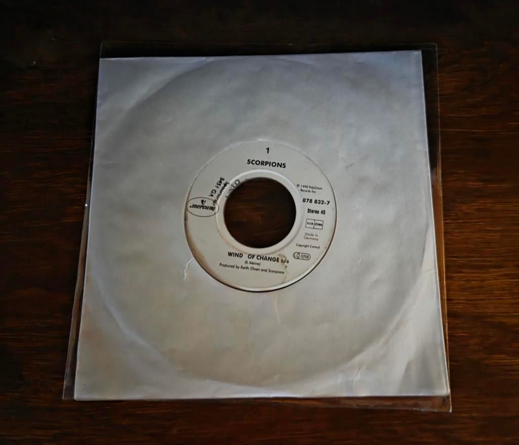 The Scorpions - Wind of Change - Vinyl Single, Cd's en Dvd's, Vinyl Singles, Gebruikt, 7 inch, Single, Ophalen of Verzenden