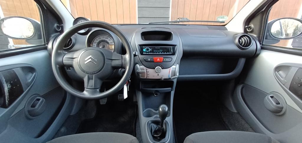 Citroën C1 1.0-12V Ambiance, Bluetooth, Airco, Elektrische, Auto's, Stof, Gebruikt, 765 kg, 4 stoelen