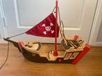 Djeco Arty Toys Ze Pirat Boat Houten Piratenschip, Ophalen of Verzenden, Gebruikt