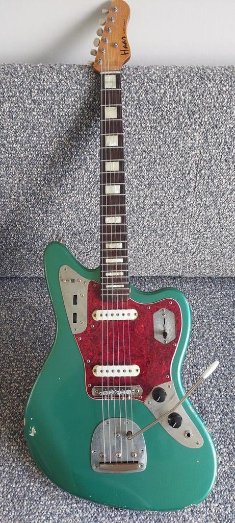 Haar gitaar Jaguar, Muziek en Instrumenten, Snaarinstrumenten | Gitaren | Elektrisch, Ophalen, Zo goed als nieuw, Solid body, Overige merken