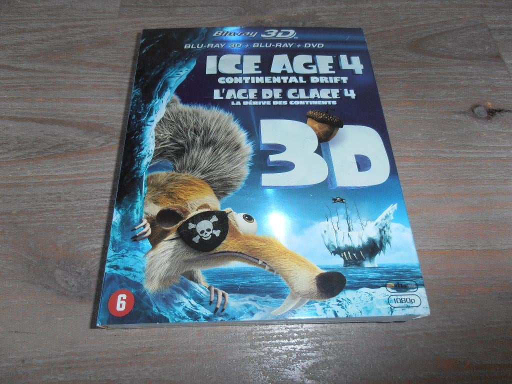 ice age 4---3d, Ophalen of Verzenden, Zo goed als nieuw, Tekenfilms en Animatie
