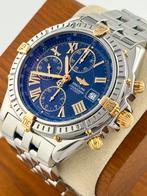 Breitling Crosswind 43 B13055 Blauw Staal Goud, Ophalen of Verzenden, Zo goed als nieuw, Staal, Breitling