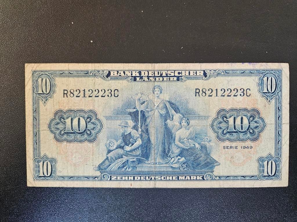 (West) Duitsland pick 16a 1949, Ophalen of Verzenden, Duitsland, Los biljet