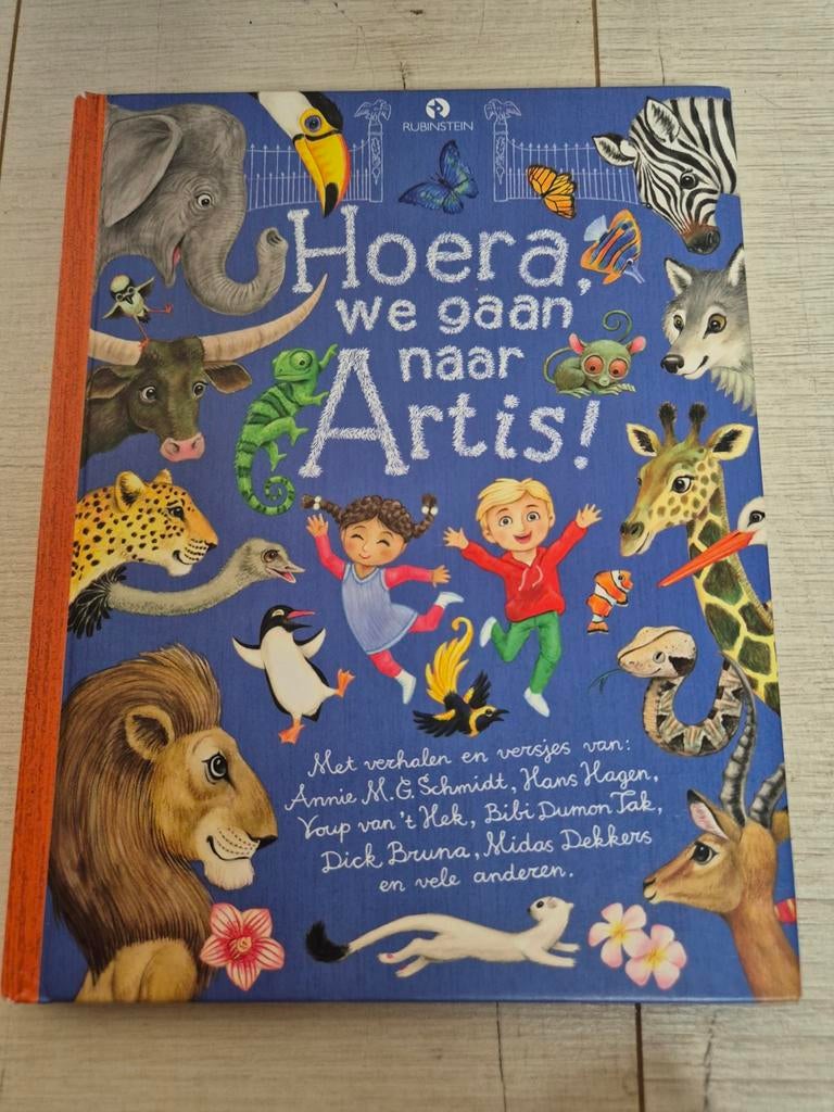 Boek: Hoera, we gaan naar Artis!  175 jaar Dierentuin Artis., Ophalen, Zo goed als nieuw