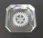 Glazen asbak ROTARY INTERNATIONAL  (nieuw), Ophalen of Verzenden, Nieuw, Gebruiksvoorwerp