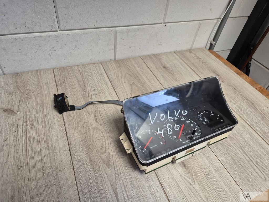 Volvo 480 1986 - 1996 cockpit dashboard tellerklok €250, Gebruikt, -, -, Ophalen of Verzenden