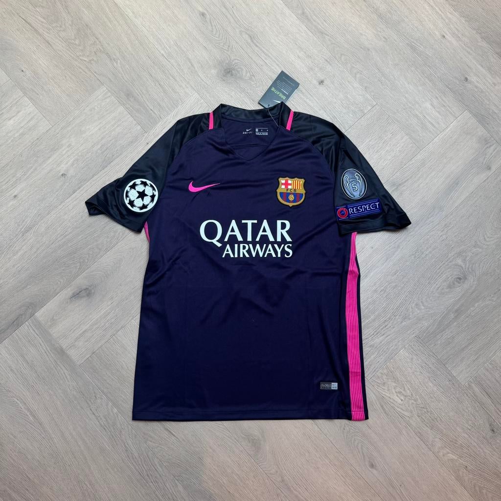 Retro Barcelona (Neymar Jr 11) maat M, Maat M, Verzenden, Zo goed als nieuw, Shirt