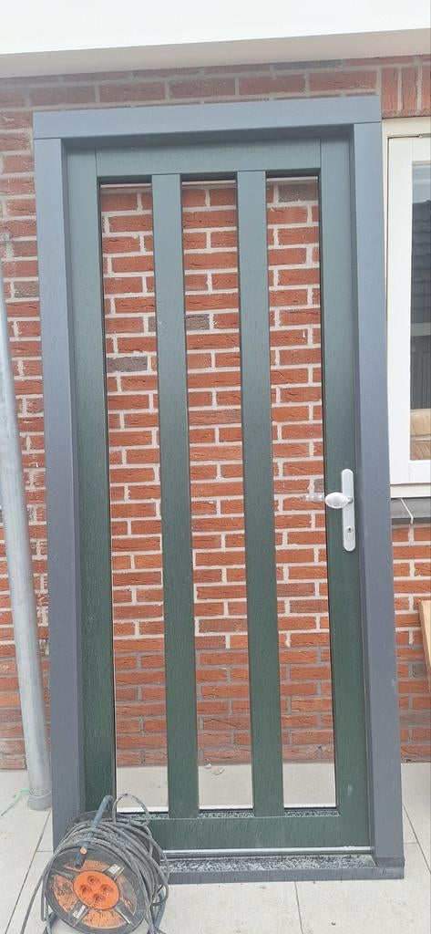 Voordeur kunstof nieuw, 215 cm of meer, Nieuw, Buitendeur, Ophalen