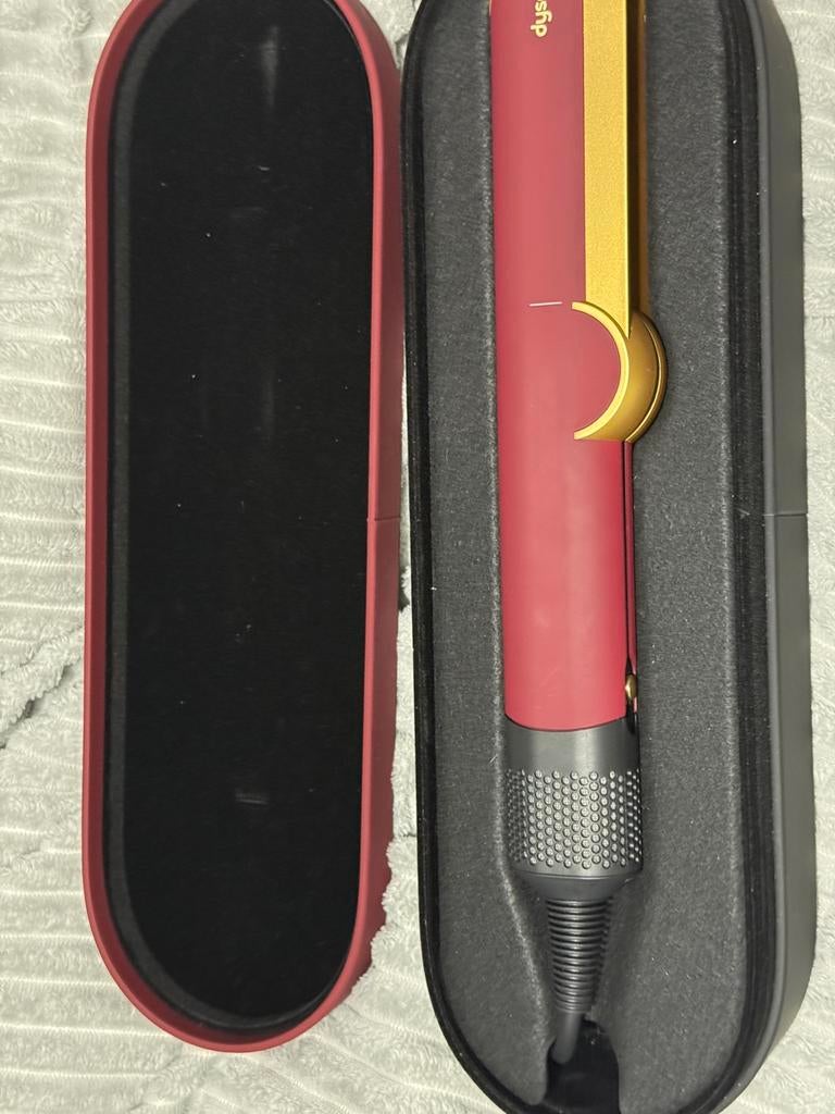 Dyson Airstrait Red/Gold, Sieraden, Tassen en Uiterlijk, Uiterlijk | Haarverzorging, Ophalen of Verzenden, Zo goed als nieuw
