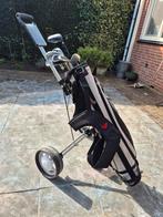 Diverse Golfclubs inclusief trolley en ballen, Sport en Fitness, Golf, Ophalen, Gebruikt, Set, Overige merken