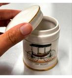 Koets antiek servies pot potje Pernot Paris Porselein wit, Ophalen of Verzenden