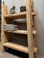 Unieke robuuste Elmwood schappenkast oud houd badkamermeubel, Ophalen, Nieuw, Nvt, Nvt