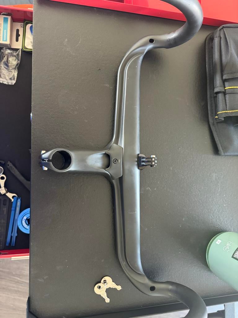 Bontrager Aeolus RSL Carbon Stuur 420x110, Stuur, Ophalen of Verzenden, Zo goed als nieuw, Racefiets