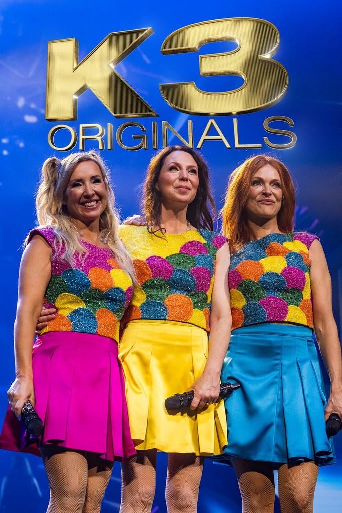 K3 Originals 7 juni LAATSTE SHOW! Mooie plaatsen op rij 2., Twee personen, Juni