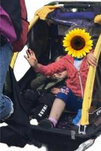 Burley fietskar voor kinderen - Comfortabel en veilig, Gebruikt, Opvouwbaar, Ophalen of Verzenden, Kinderkar