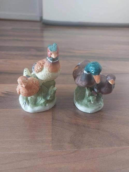 2x Beelden "Vogels",8x7cm,H8cm+9x7cm,H9cm, Ophalen of Verzenden, Zo goed als nieuw, Dier