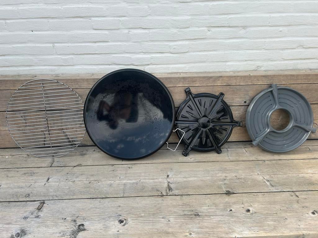 Cadac Skottelbraai onderdelen:grillrooster, bakplaat en meer, Ophalen of Verzenden, Gebruikt