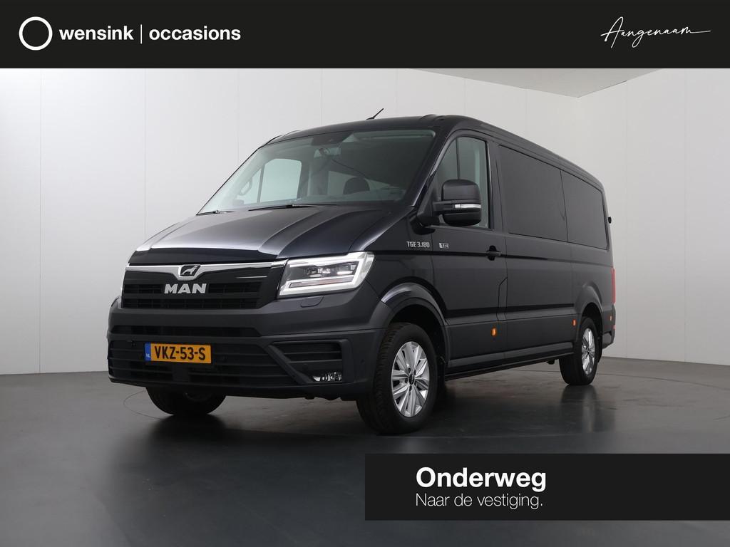 MAN TGE 35 | 2.0 TDI 177 PK AUT. | 4X4 | DUBBEL CABINE | LUC, Auto's, Automaat, 2443 kg, Stof, Gebruikt
