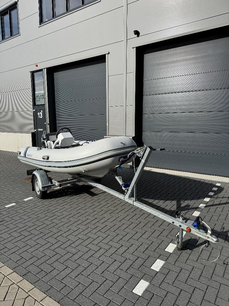 rib boot, Watersport en Boten, Rubberboten, Aluminium, Gebruikt, Benzine, Minder dan 70 pk
