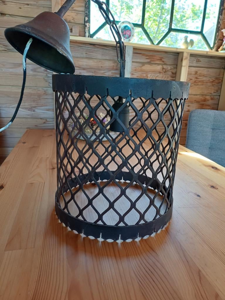 Te koop vintage lamp, Ophalen of Verzenden, Minder dan 50 cm
