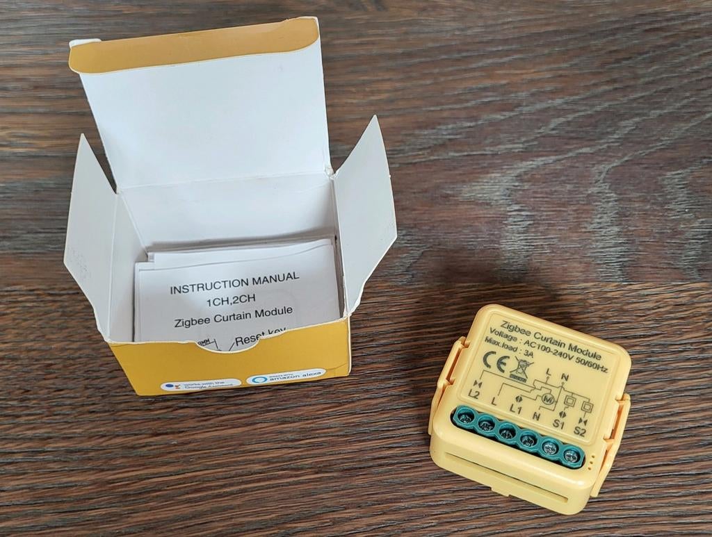 Zigbee Smart Schakelaar Gordijn Rolluik Zonwering Module, Doe-het-zelf en Verbouw, Ophalen of Verzenden, Nieuw, Schakelaar