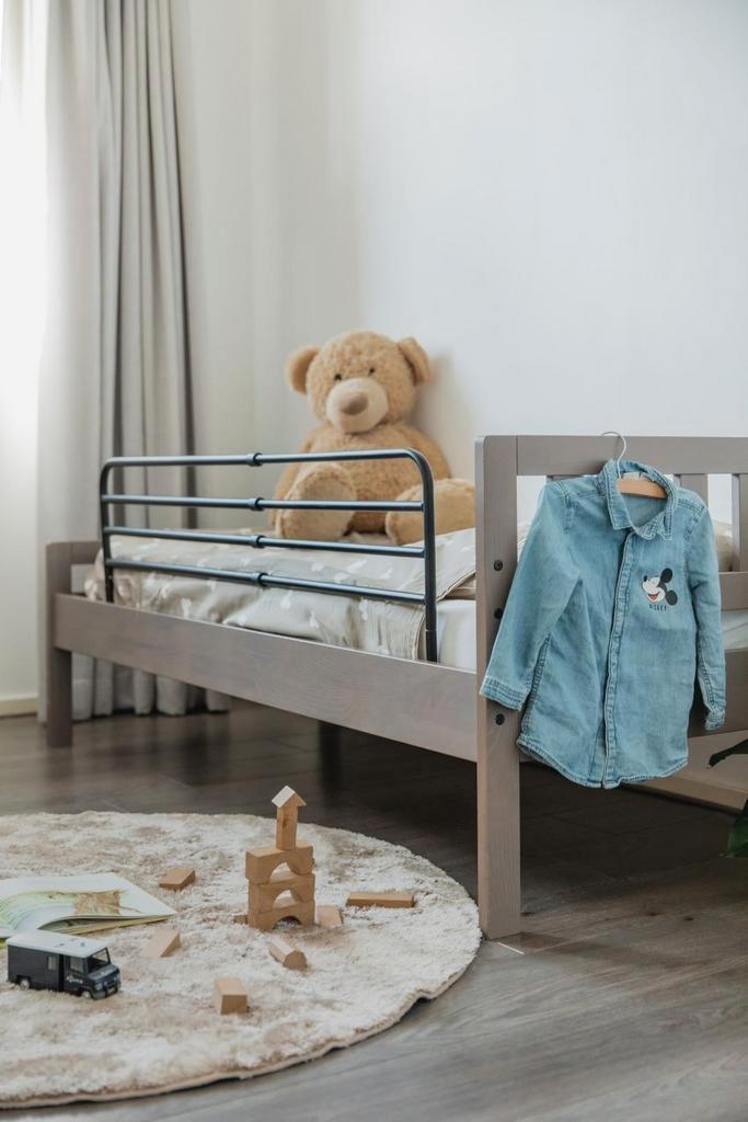 Fenss kinderbedrekje, Kinderen en Baby's, Traphekjes, Gebruikt, Overige typen, Metaal of IJzer, 115 cm of meer, Ophalen