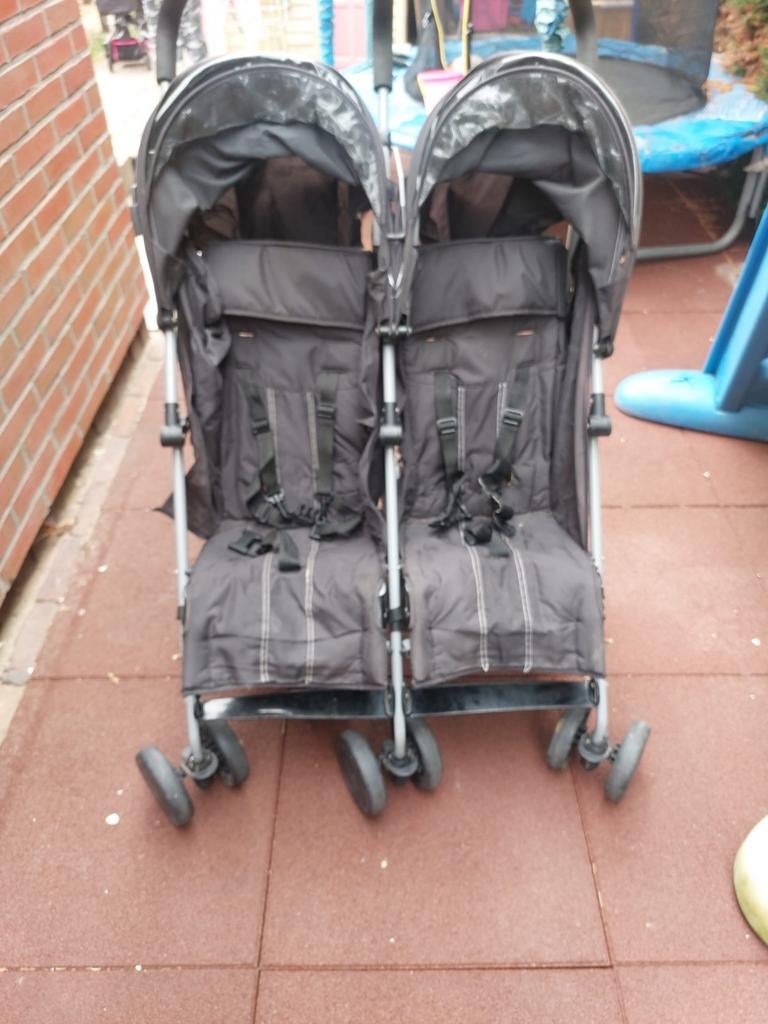 Tweeling buggy, Kinderen en Baby's, Tweelingen en Meerlingen, Ophalen, Gebruikt, Kinderwagen of Buggy