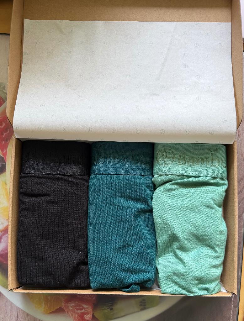 **Bamboe herenslips 12 st nieuw**, Ophalen of Verzenden, Zwart, Slip