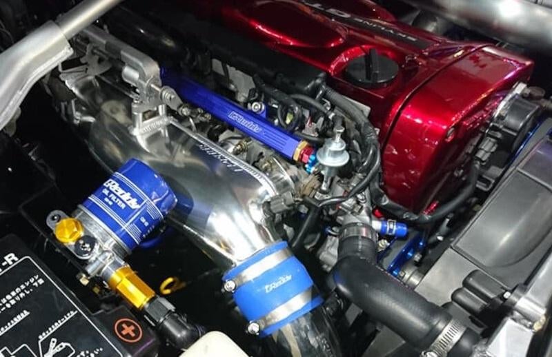 Greddy intake plenum Nissan Skyline R32 R33 R34 GTR RB26DETT, Ophalen of Verzenden