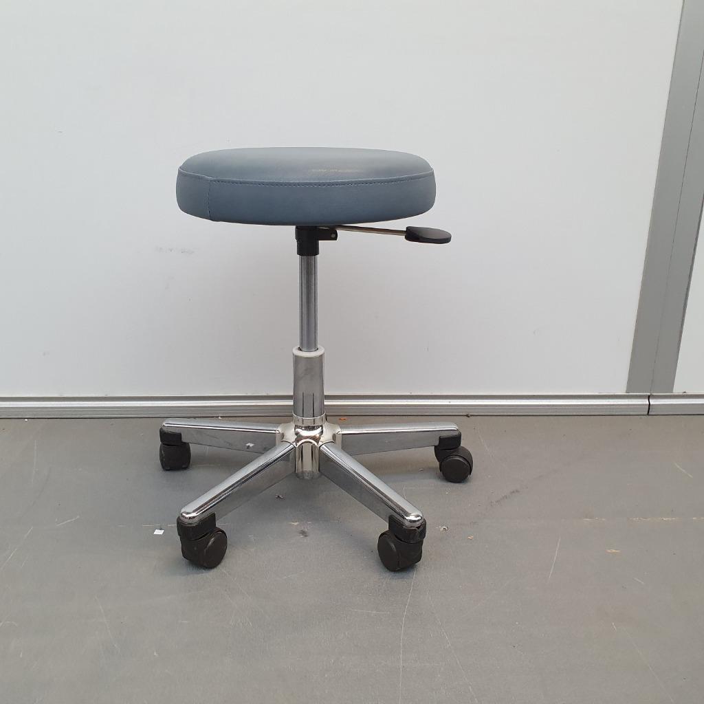 Oostwoud medische kruk - grijze skai, Ophalen, In hoogte verstelbaar, Gebruikt, Hout