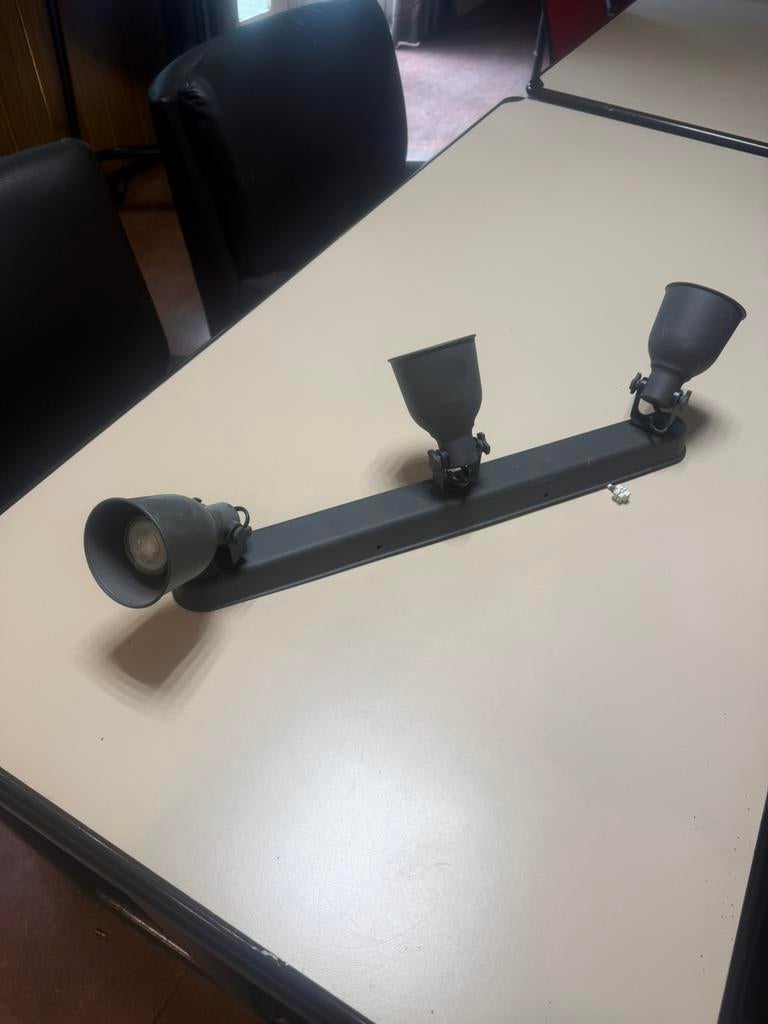 Mooie 3 delige spot, Huis en Inrichting, Ophalen of Verzenden, Zo goed als nieuw, Metaal of Aluminium