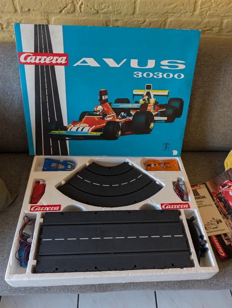 Carrera Avus 30300 Racebaan Set - Vintage, Carrera, Ophalen of Verzenden, Elektrisch, Racebaan