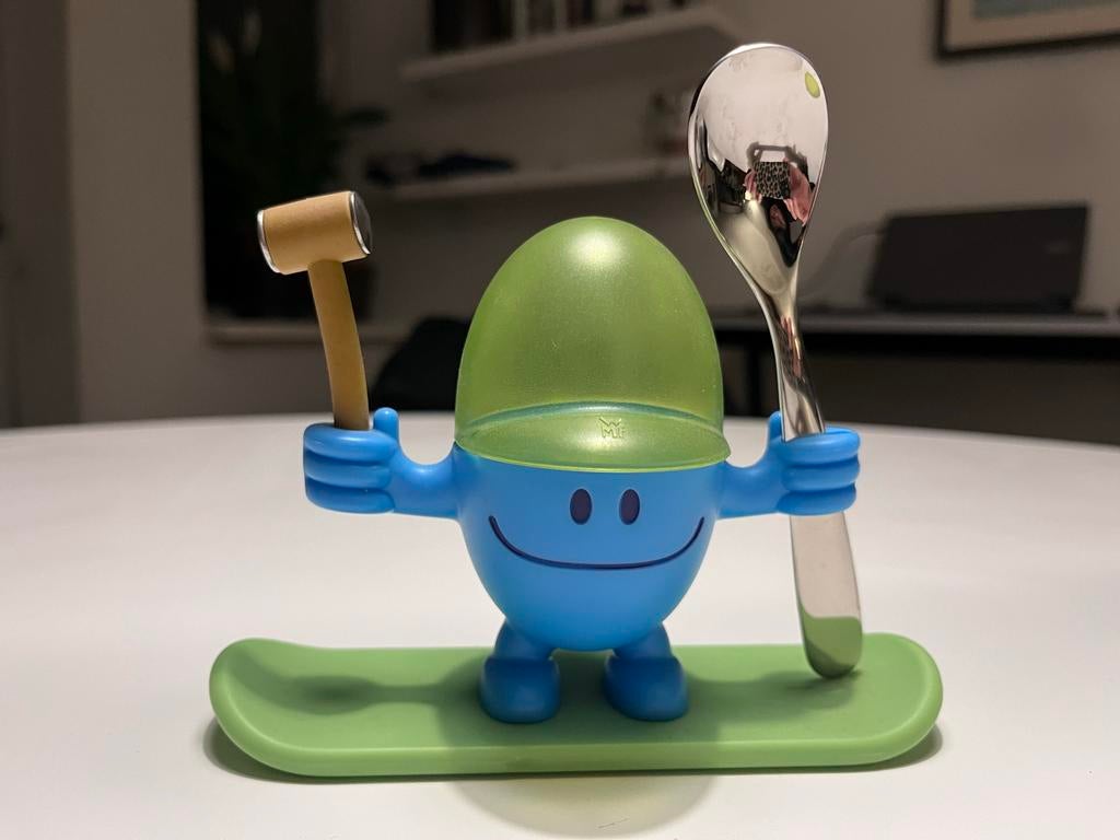 WMF Kids McEgg - Eierdopje - Inclusief Lepel - Leuk Design, Ophalen of Verzenden, Nieuw